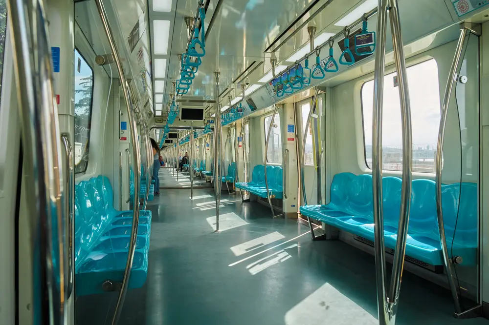 イェディクレに向かう電車
